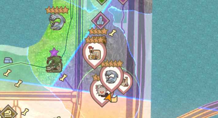 モンハンNowマップアプリ