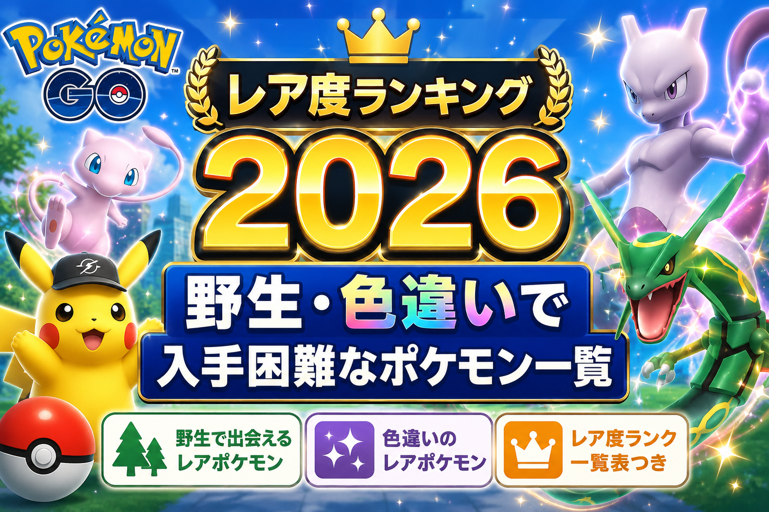 ポケモンGO レアポケモン 2026